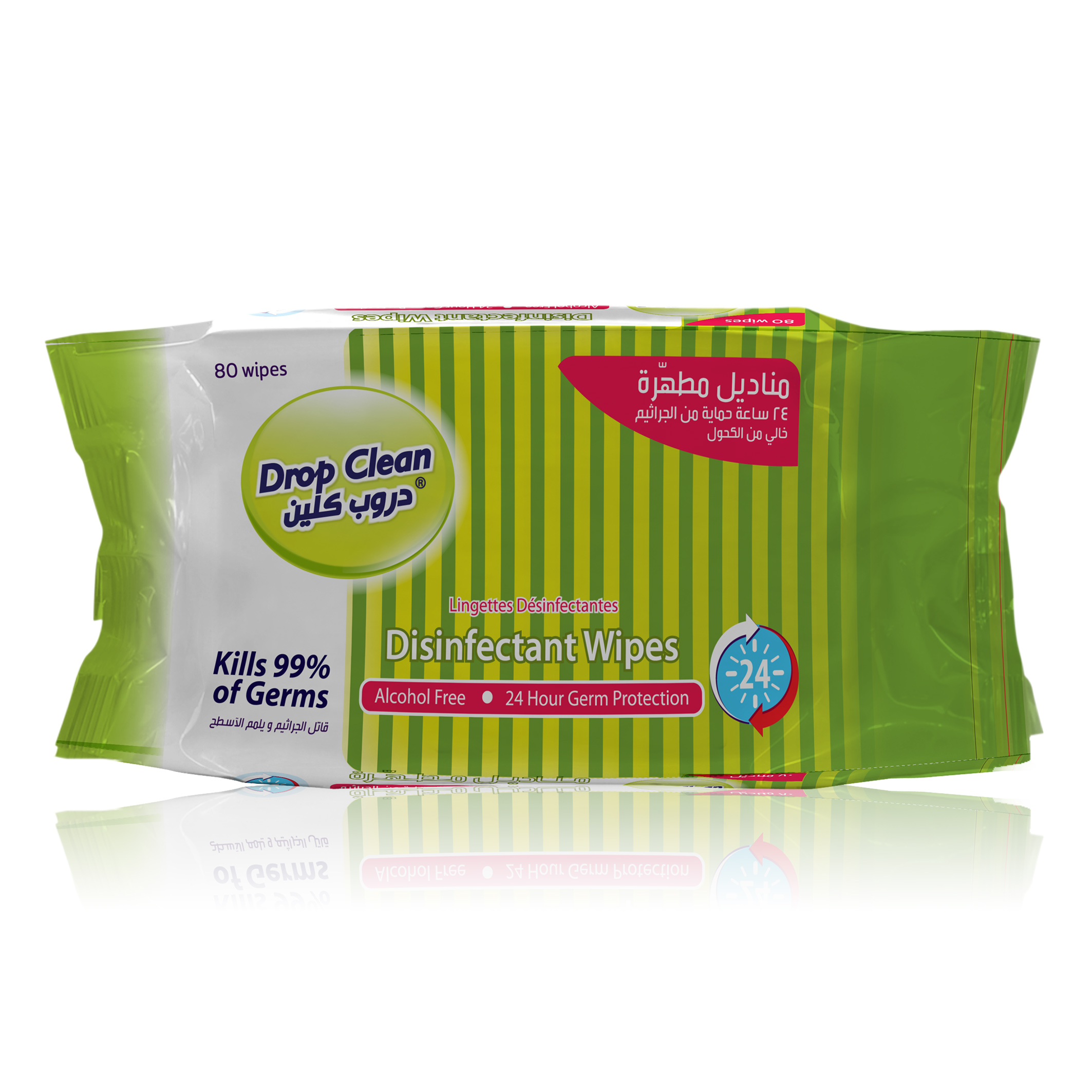 Drop Clean Disinfectant Wipes