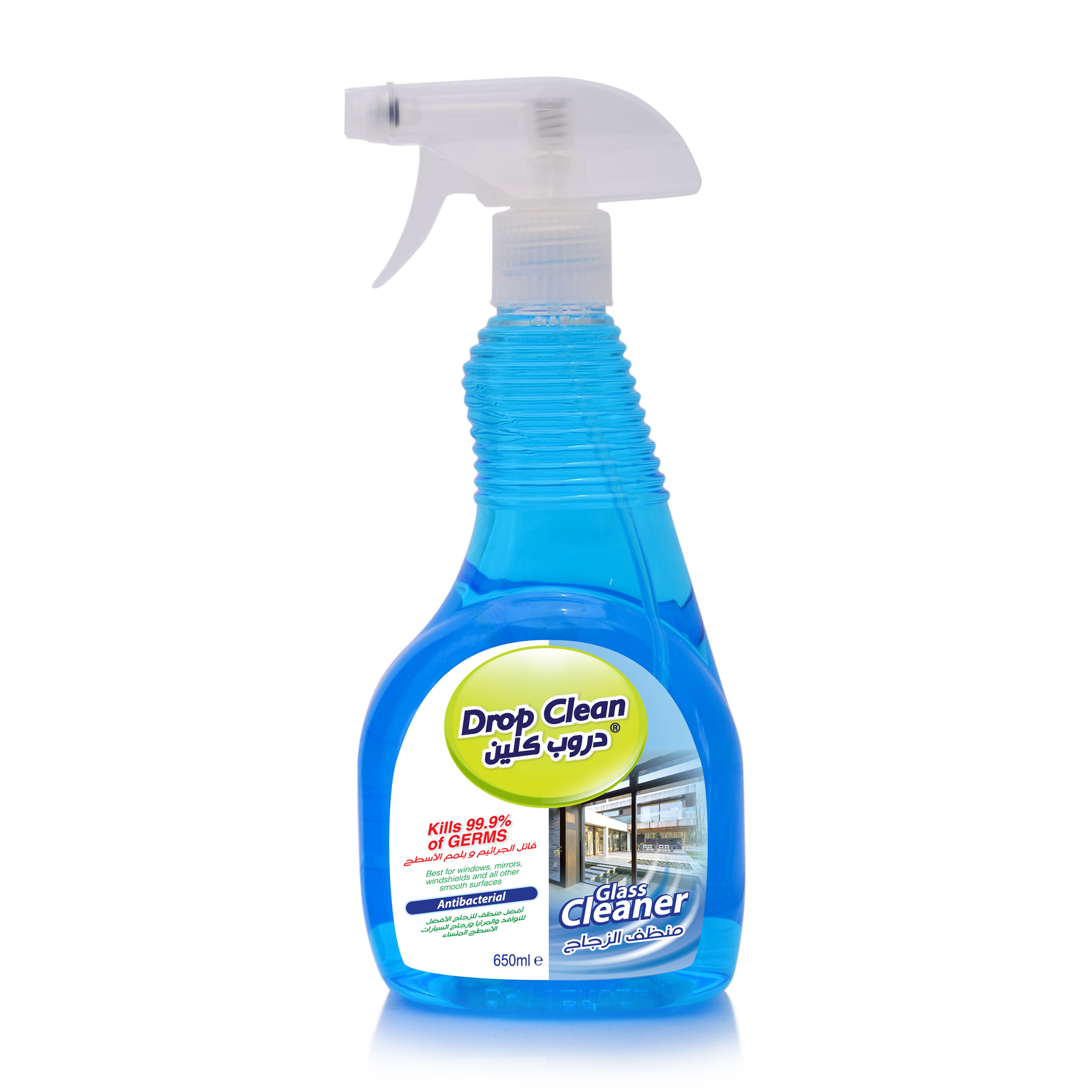 Drop Clean Antibacterial Glass Cleaner
